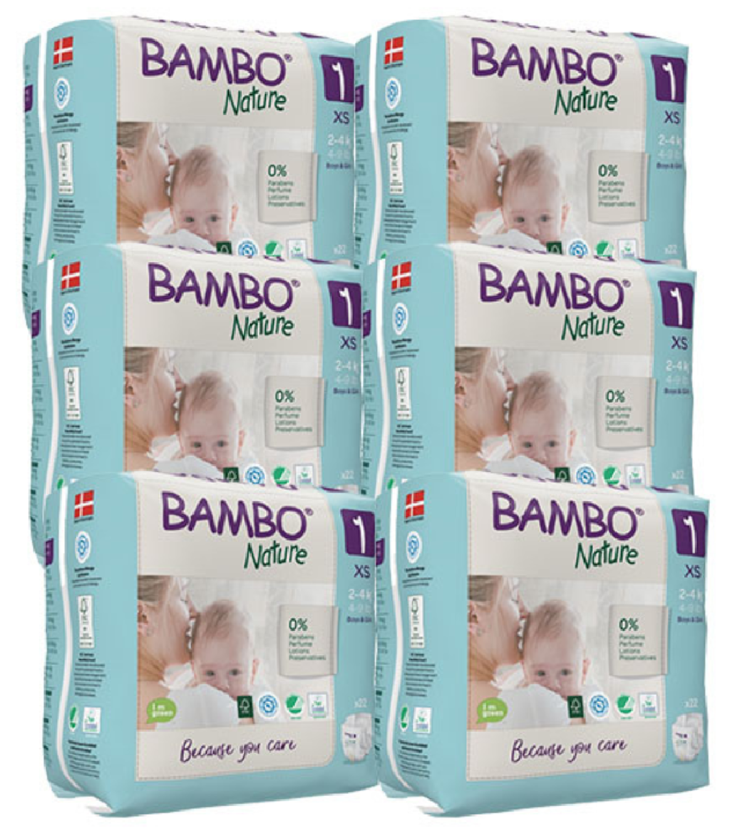 Pakovanja Bambo Nature pelena