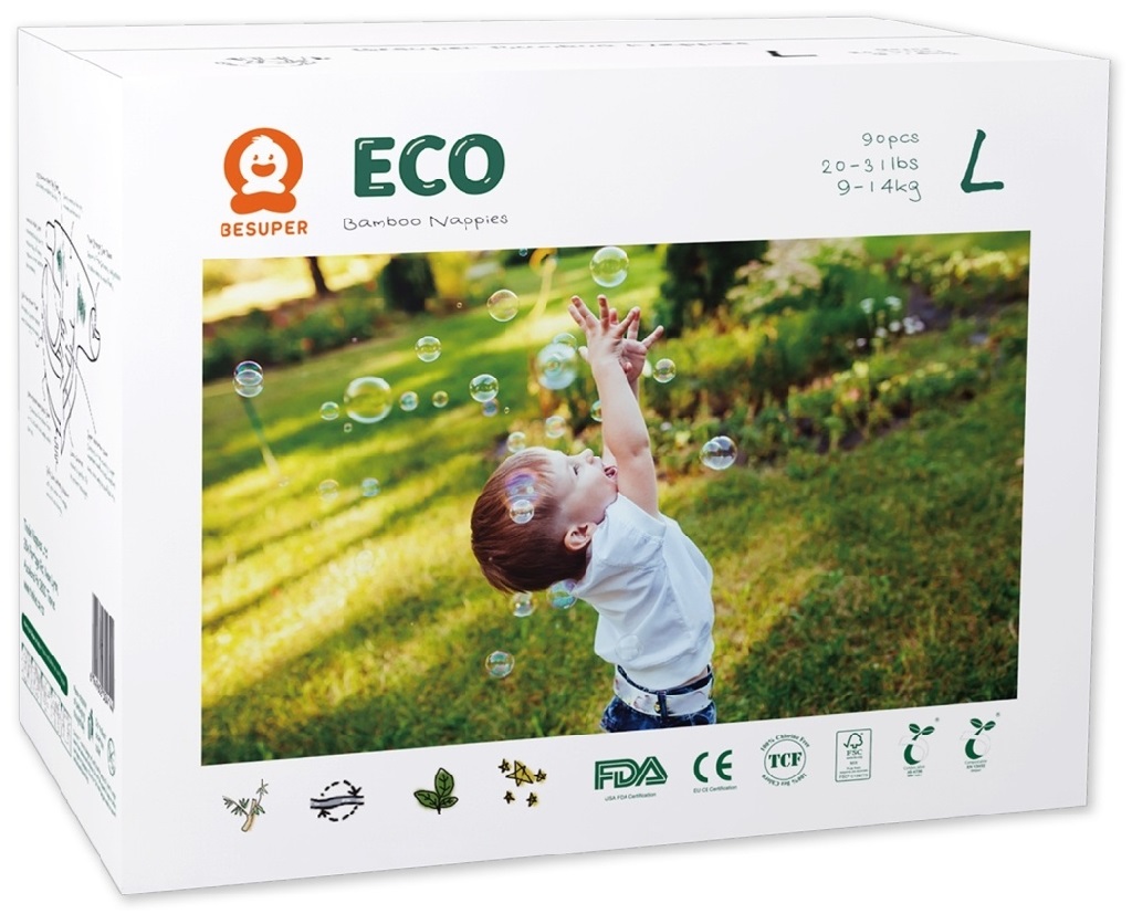 Kutija BeSuper ECO Bamboo pelena